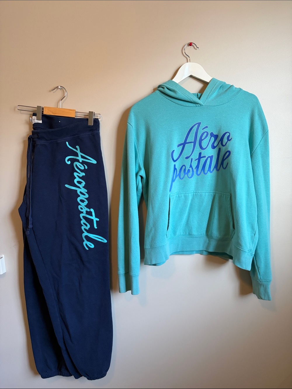 Aeropostale Teal & Navy tracksuit set!!